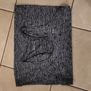 Under Armour heatgear tan top size L black